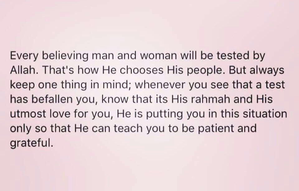 That's how He chooses His people.