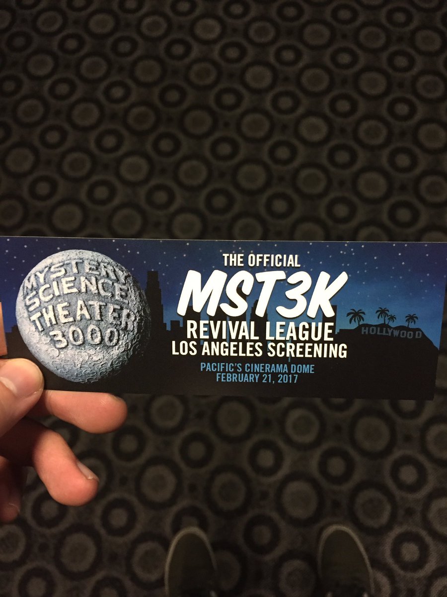 JoeOtterson's tweet image. Beyond excited #WeBroughtBackMST3k @MST3K