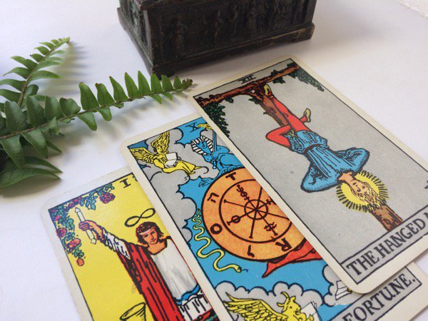 McCloskysBooks's tweet photo. For #TarotTuesday this week, check out our 1959 1st ed. University Books #SmithWaite #TarotDeck: https://t.co/DHs28gO2eR   #Tarot #TarotLove https://t.co/tqtcYbvQnl