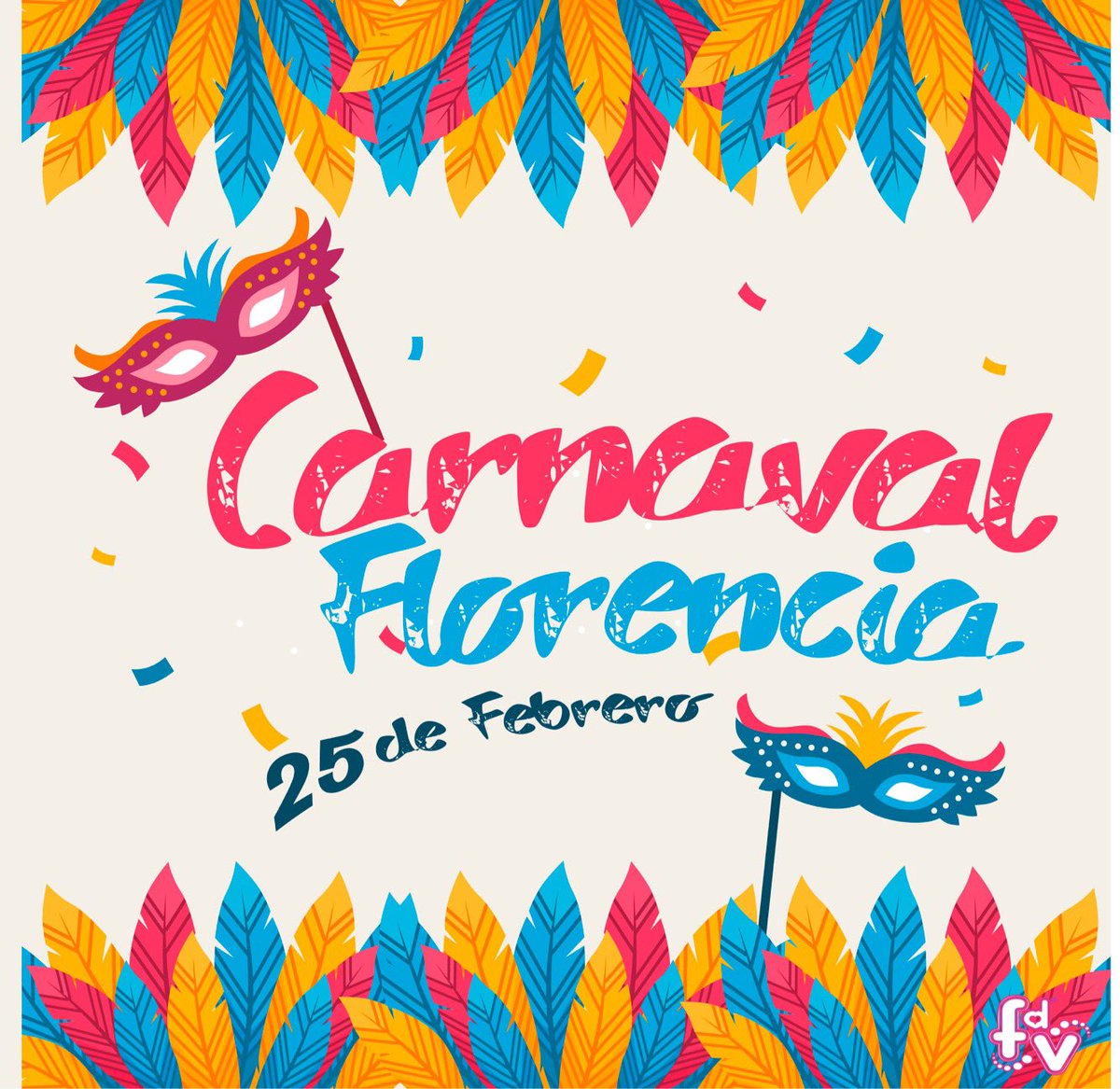 FiestadelVerano's tweet photo. 🎉🎉Este Sábado 25 #EnElCicles  vas a ser participe de la mejor FIESTA DE CARNAVAL🎉🎉

#CarnavalFlorencia💃💃 https://t.co/KMX8c7aSY8