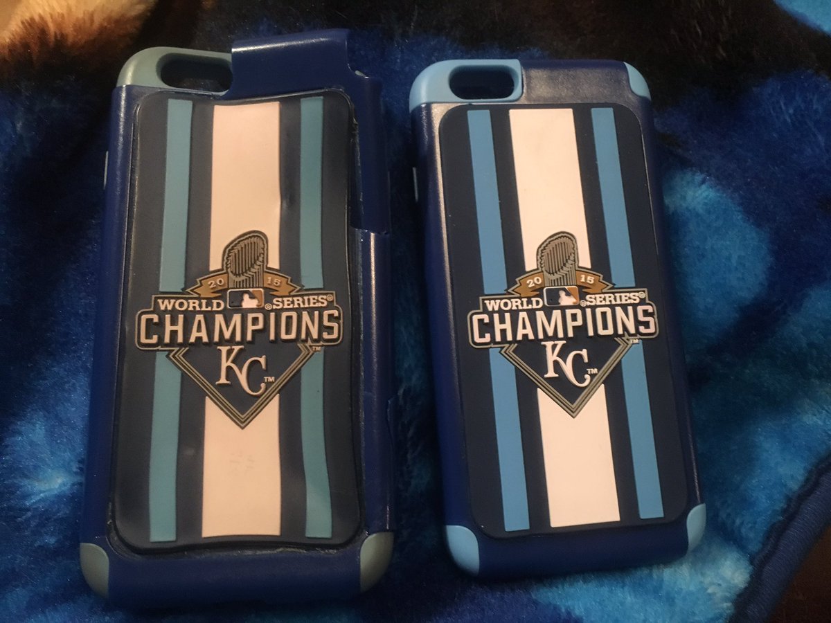 ChandraWalker20's tweet photo. I'm Raised Royal and smart!  Replaced my well worn phone case with another amazing one!  #ForeverRoyal #RaisedRoyal  #WS2015 @Royals https://t.co/d102yolMtG