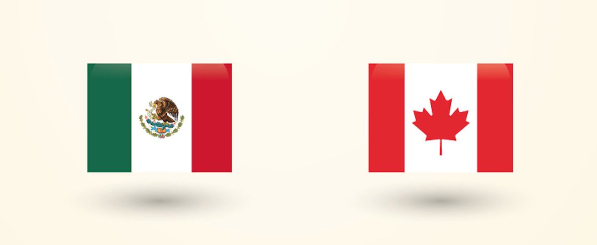 SE_mx's tweet photo. La Ministra @cafreeland y Srios. @ildefonsogv y @LVidegaray se comprometieron a trabajar para fortalecer más las relaciones bilaterales 🇲🇽🇨🇦 https://t.co/58pMEoxMTu
