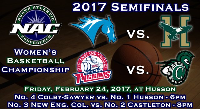 nacathletics's tweet image. #NACwbb Quarterfinals: #4 @CSCAthletics 79, #5 @MarinersSports 55; #3 @NEC_Athletics 65, #6 @JSCAthletics 63. Check- bit.ly/2l60Zhm