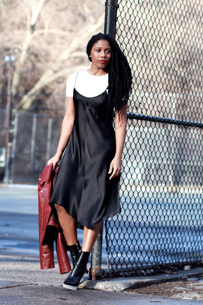 fashionsteeleny's tweet photo. NEW POST | The Perfect Slip Dress -- Hello it was 65 degrees this weekend! https://t.co/lqIfd3LImK #BlacksWhoBlog #OOTD #Waysify #LOTD https://t.co/ajXXP7GYNO