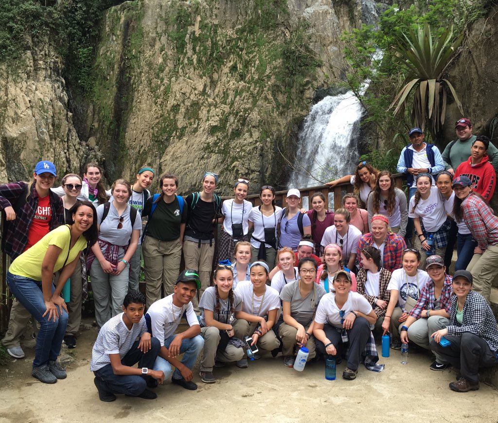 kellydriscoll14's tweet photo. Next up, trekking across suspension bridges over Rio Jimenoa to stunning waterfall views. #DRBeautiful #crossingover https://t.co/BcjQkRANpE
