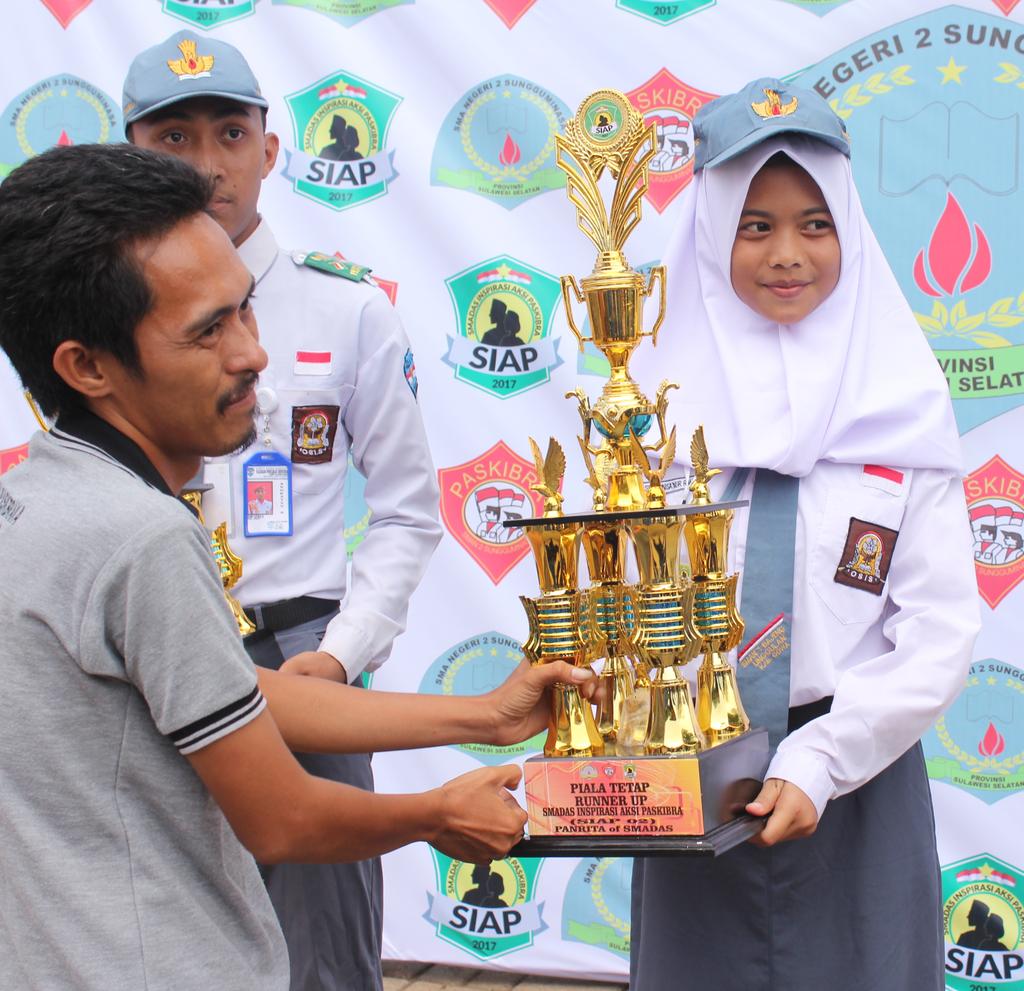 Juara UMUM 2 SMADAS INSPIRASI AKSI PASKIBRA PART I PANRITA OF SMADAS.
#paskibrabajengjayalah