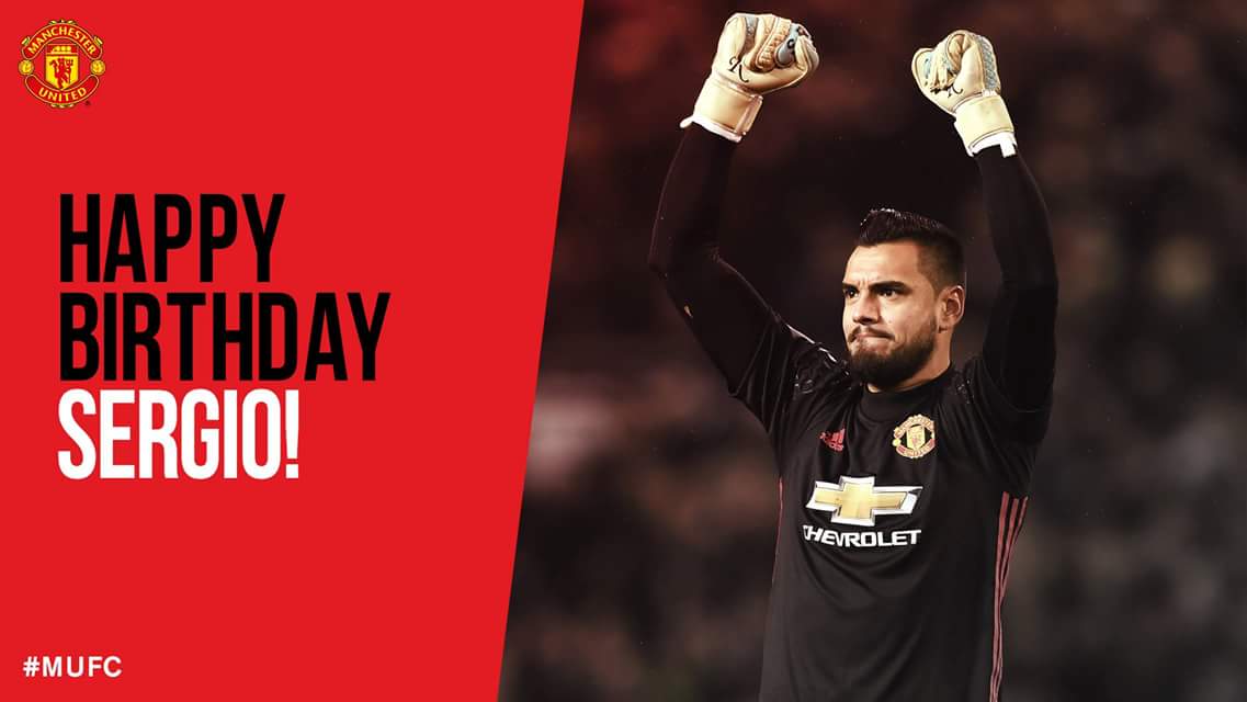 Happy 30th birthday to Reds goalkeeper, Sergio Romero! 