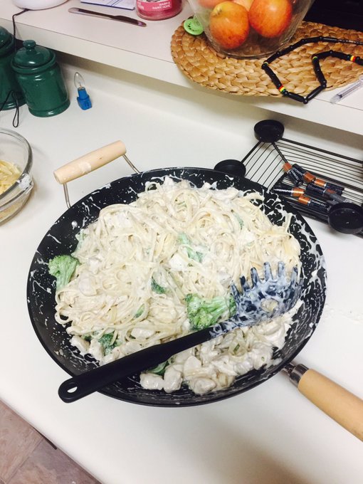 Dinner for tonight. Chicken Alfredo 😍😩☺️😊 https://t.co/gxWDrB5KSM<a href="/tag/newprofilepic"class="tags"><span>#newprofilepic</span></a>