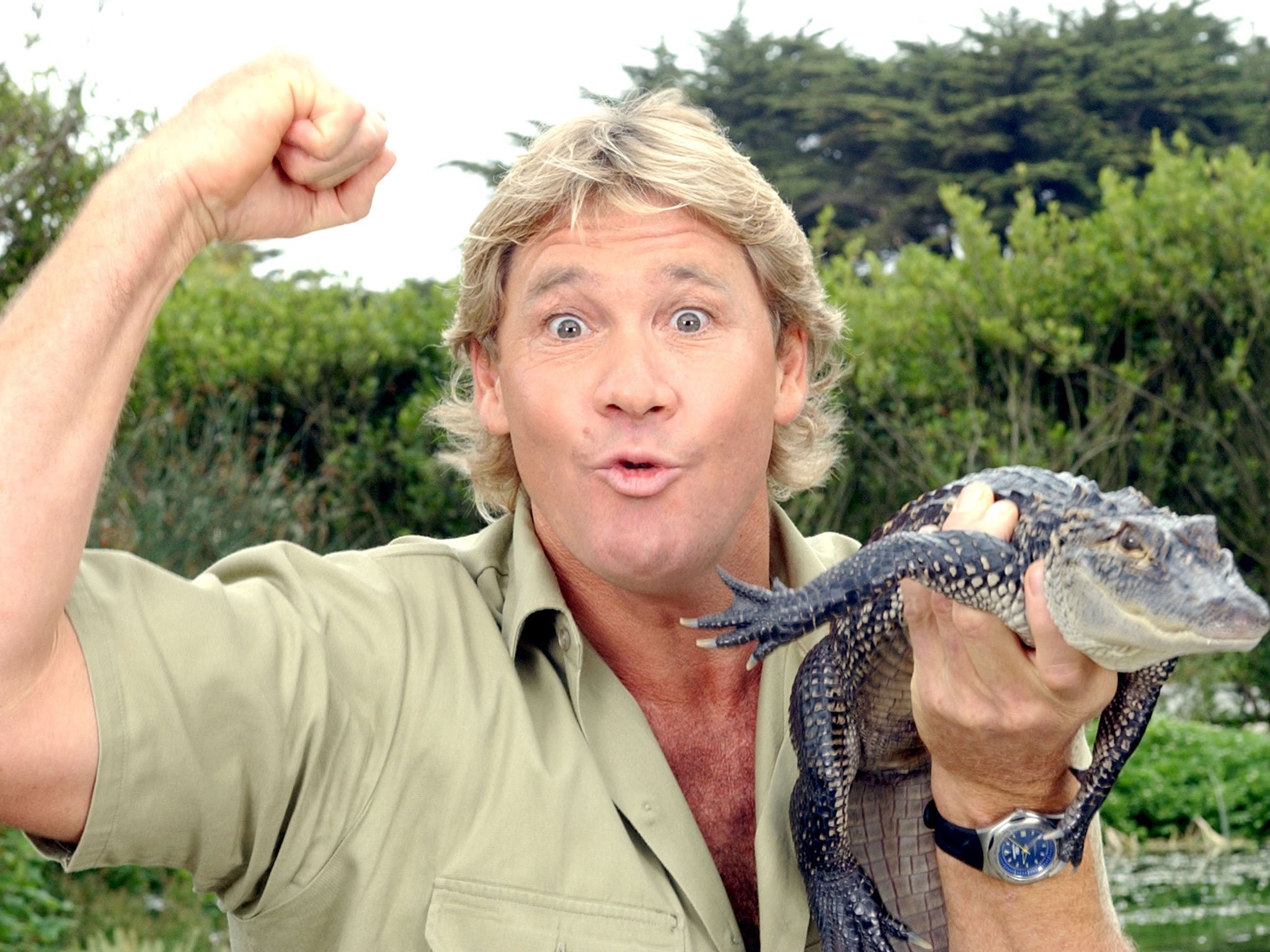 Happy 55th birthday to the guy who made me love nature, Steve Irwin. Rest in peace 