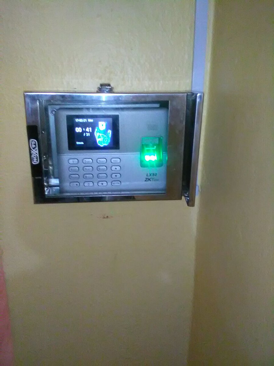 identIntel's tweet image. Instalación de Controles de Asistencia