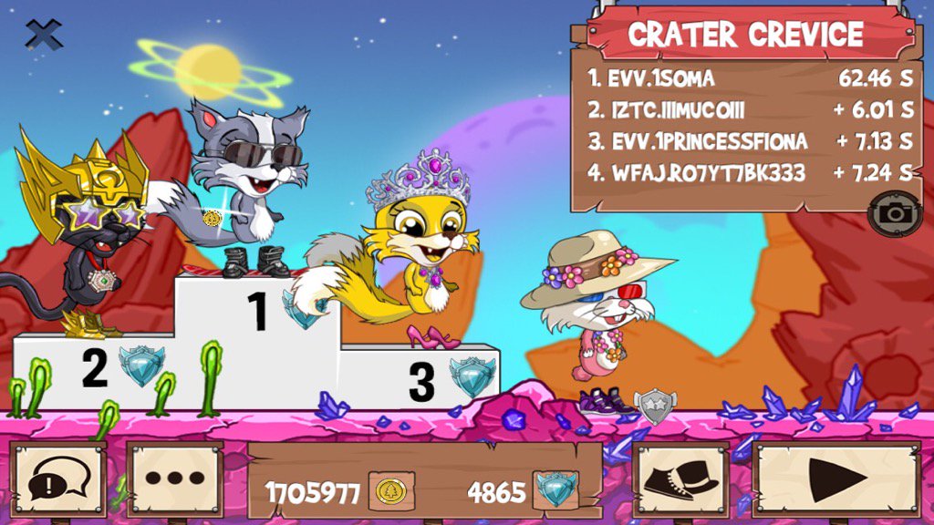 1SOMAx's tweet photo. I just beat a golden fox! #funrun2 #IIIMUCOIII #1PrincessFiona #Ro7yt7bk333 https://t.co/ispWt9CXIY