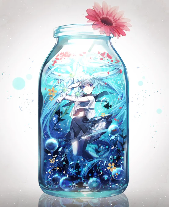 ミクさん..
#原型師さんにフィギュア化してほしいイラストを絵描きさんが垂れ流す 
