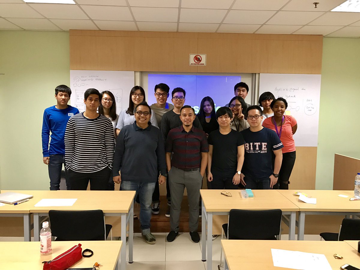 borryshasian's tweet photo. Just gave a guest lecture at @BINUSINTL about building better products with design sprint. #circleux #designsprint #google #expert https://t.co/6qkurafVI7
