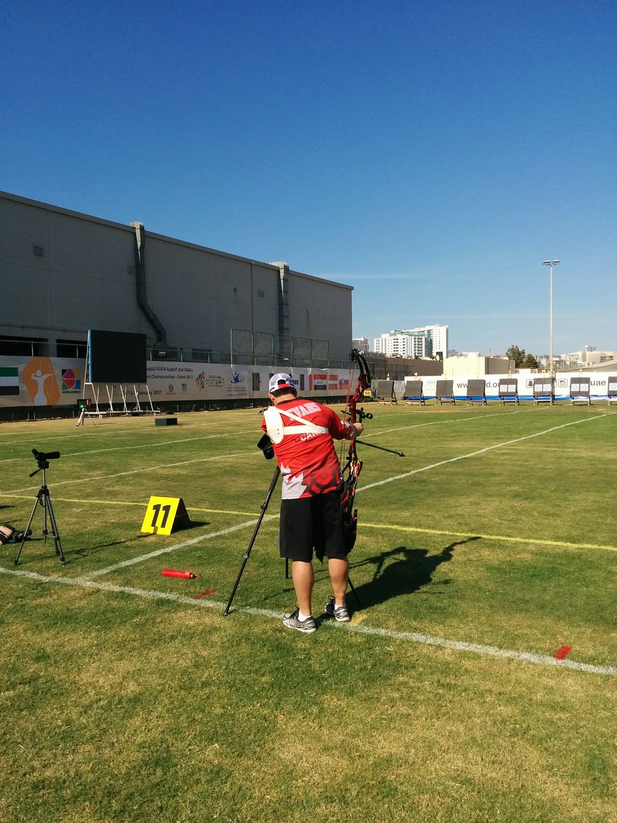 alanam_rmt's tweet photo. Recently had the privilege of traveling with the para Archery national team to Dubai! @ArcheryCanada @CDNParalympics @worldarchery https://t.co/CMjAL5Ctz3