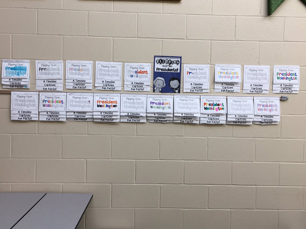 mrsgayer_class's tweet photo. George Washington flipbooks! Integration across areas, great info, &amp; activities! 🇺🇸 #PresidentsDay #teacherspayteachers #studentteaching https://t.co/dqo2QS2NA5