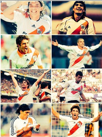 ElMasGrannde's tweet photo. Algunas joyas del semillero de #RiverPlate. https://t.co/0otR09lKnP