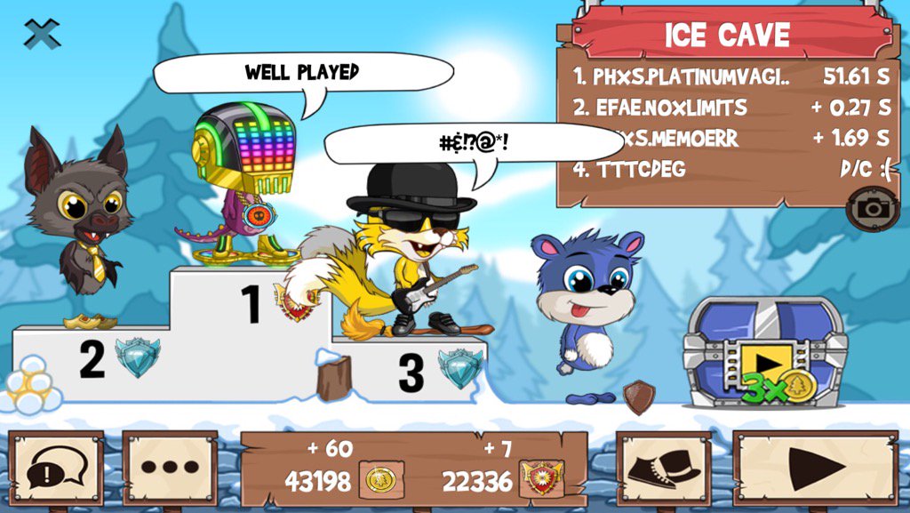 SolSistah_'s tweet photo. I just beat a golden fox! #funrun2 #NOxLIMITS #memoerr #tttcdeg https://t.co/OWtkNZ9E3s