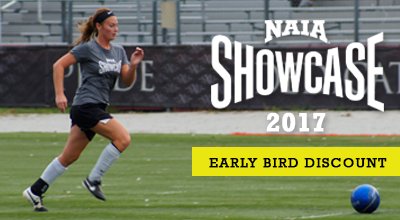 PlayNAIA's tweet photo. 2017 @NAIAShowcase is officially open for registration!  Register now for an Early Bird Discount at https://t.co/kRBn1bC7UQ #PlayNAIA https://t.co/Jgbp7s7Ax7