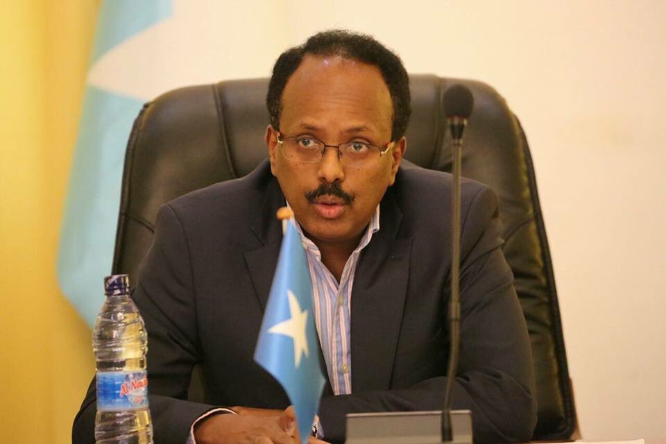 sacdia_m's tweet photo. The inauguration of Mohamed Farmaajo as the 9th President of the Somalia take place in Mogadishu 2dy, the official theme #unityforSomalia https://t.co/UAH6glt1AK