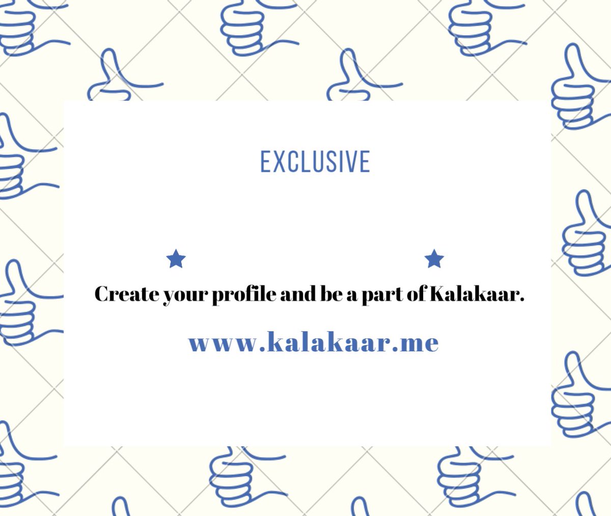 kalakaar_app's tweet photo. #kalakaar #actors #models #castingdirector #productionhouse #createyourprofile https://t.co/wx69scSpbr