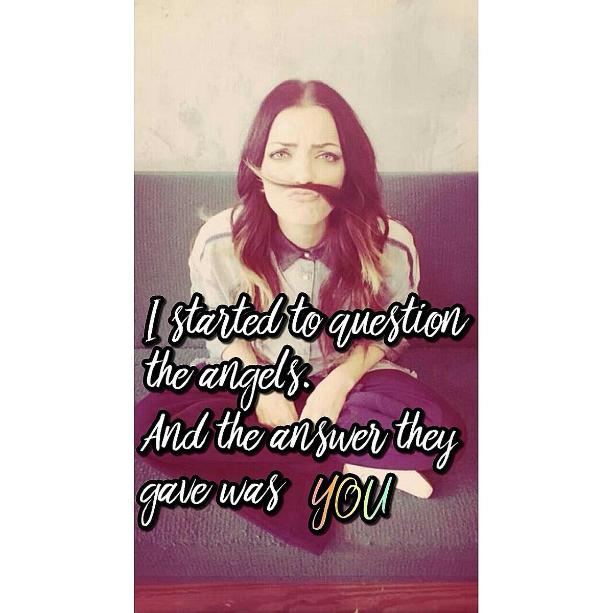 Anneke_bo's tweet photo. You are my angel💘🙉
#einhorngang 🦄 @annemenden 
I love you🌈💙 https://t.co/zgCCliy2q2