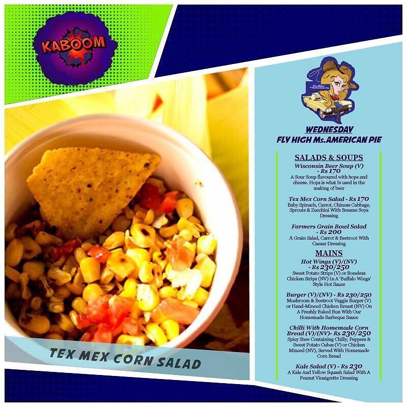 EatKaboom's tweet photo. We're back in action with Ms. #AmericanPie and her American menu at Kaboom. 
#AmericanWednesdays #FunDine #Farm… https://t.co/366nmO3dTh