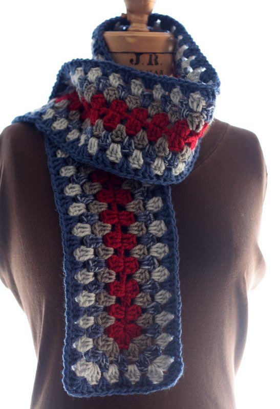chocodogstudio's tweet photo. winter scarf pattern, Crochet Granny Square Stripe https://t.co/7UpsxxkDBt #Etsy #WashableScarf https://t.co/u3WpFv1qHv
