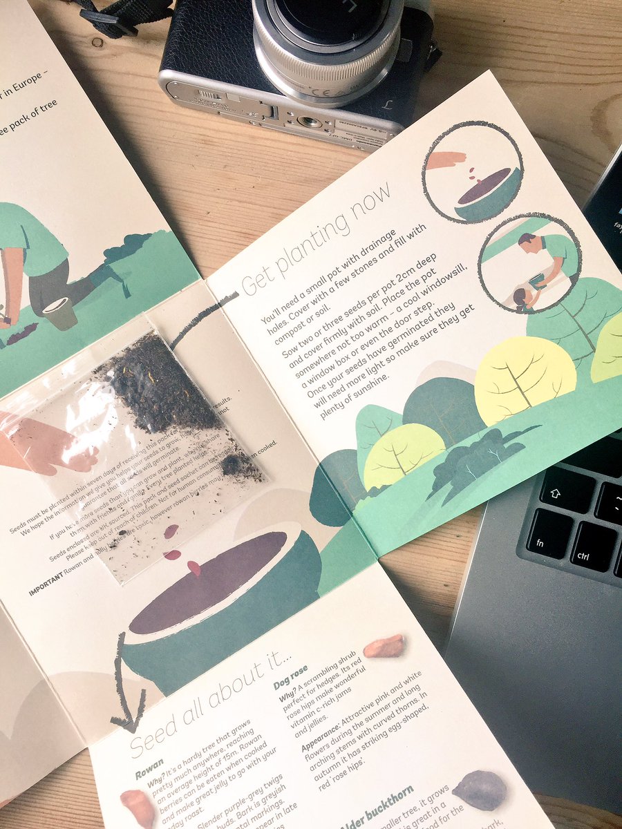 somewhere_OG's tweet photo. Just received our seeds from the @WoodlandTrust #64MTrees - can not wait to plant them and see what we end up with!! https://t.co/OcsLhmmM7J