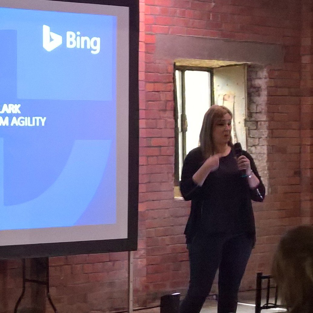 vikasar's tweet photo. Great to have Elizabeth Clark from @DreamAgility   taking part in our 1st #betterwithbing event in Manchester @BingAds https://t.co/Su2cA7ZUDN