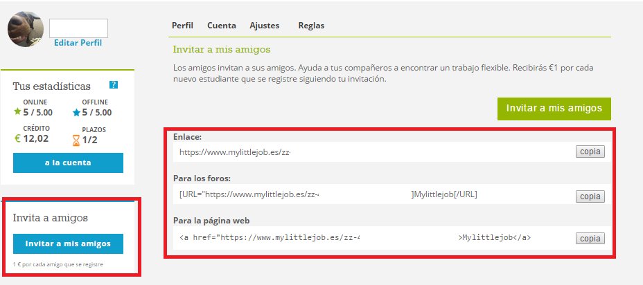 WorkGeniusES's tweet image. ¿Sabías q puedes ganar 1€ por c/amigo que invites (y se registre exitosamente) con tu link personal? Encuentra el link en: Invita a amigos