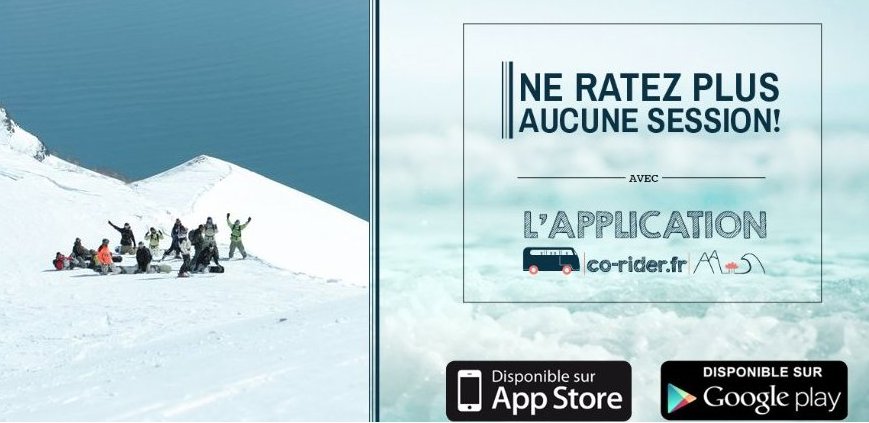 CoRiderFr's tweet photo. Co-rider.fr  est aussi sur ton mobile : 
AppStore : https://t.co/xEplLVQcXV   
GooglePlay : https://t.co/zm3SKP3pj4   
#Application #startup https://t.co/9mrvqlbLY2