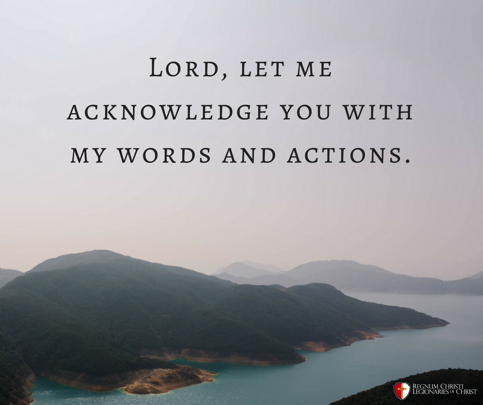 RegnumChristiEn's tweet photo. How do your words and action reflect your faith? https://t.co/rjn4VTHS9O https://t.co/GXApKsVjsC