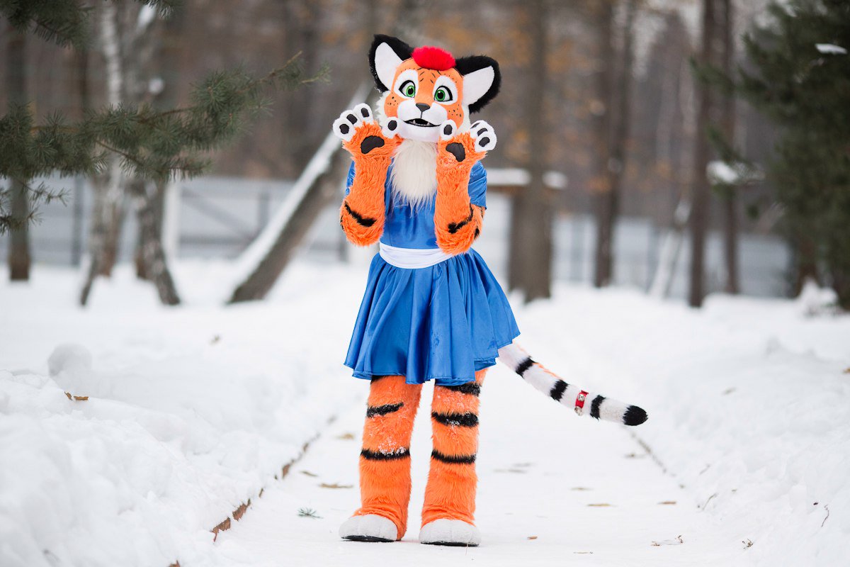 The_Tisero's tweet photo. Have you ever seen a tiger in a dress? :)

Photo by Kirchos, Avik
#rusfurrence #fursuit #tiger https://t.co/izGlpKYJnJ
