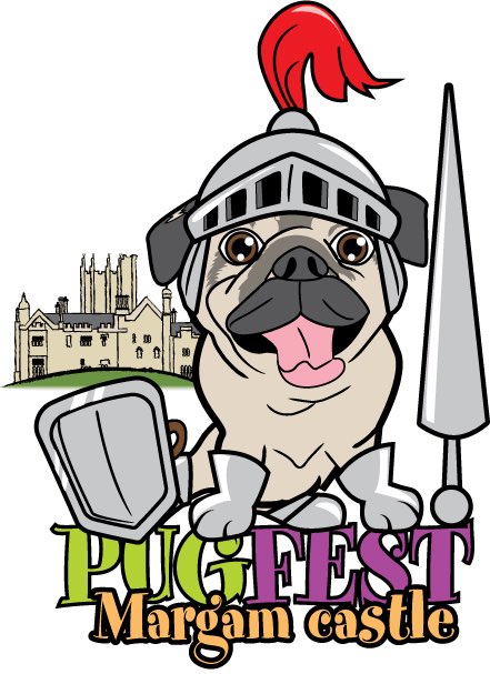 Pug_fest's tweet photo. The warriors of ragnarok will be facing their battles at PugFest Margam castle on Sunday 18th June. #pugfest #pug #pugs #medieval https://t.co/siU8QPQ7R0