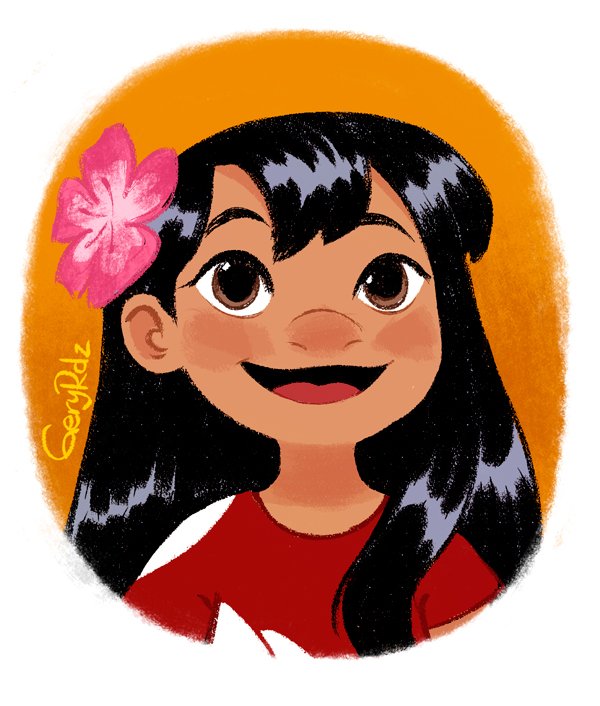 A little Lilo Illustration because she is awesome!