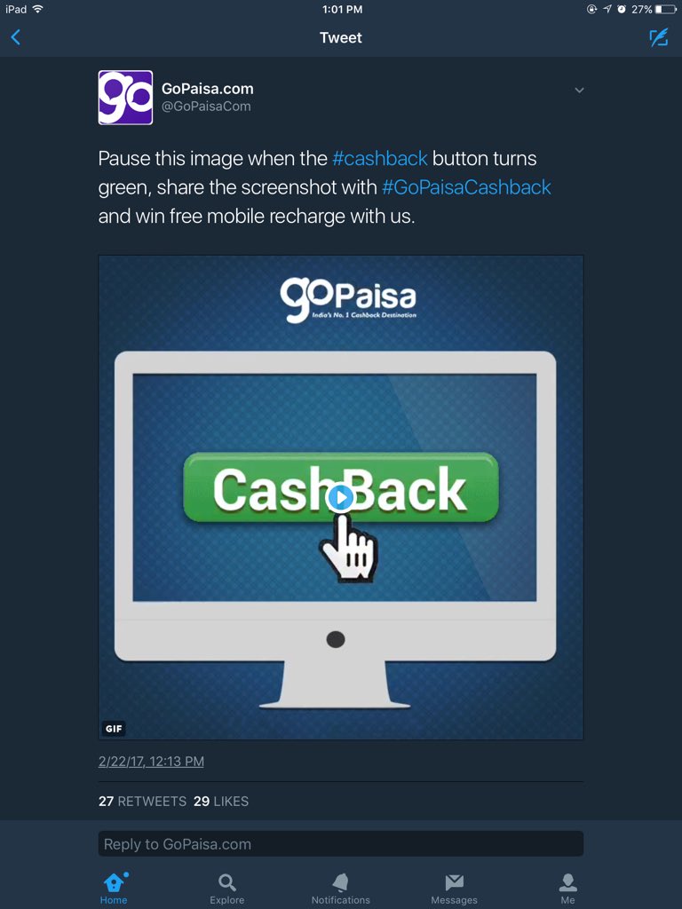 KavitaA_15's tweet photo. @GoPaisaCom 
Yes team tagging #GoPaisaCashback

Here's my Entry Team 

Play Here 

@anshumanjohriAJ 

@CvJohb 

@pooja1900 https://t.co/1fPyu3l7XS