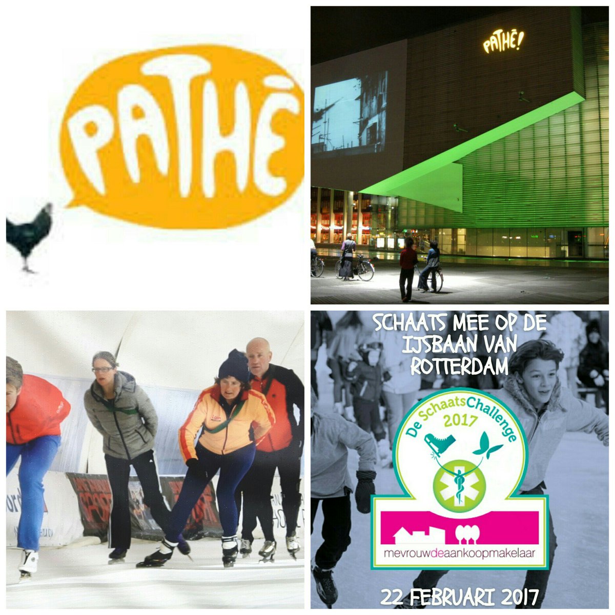 Vandaag #DeSchaatsChallenge. Om 17 uur starten we met 1 uur schaatsen voor <a href="/StAmbulancewens/">St.Ambulance Wens</a> Kom je ook naar <a href="/schaatsbaanrdam/">schaatsbaanrotterdam</a> <a href="/openrotterdam/">OPEN Rotterdam</a>