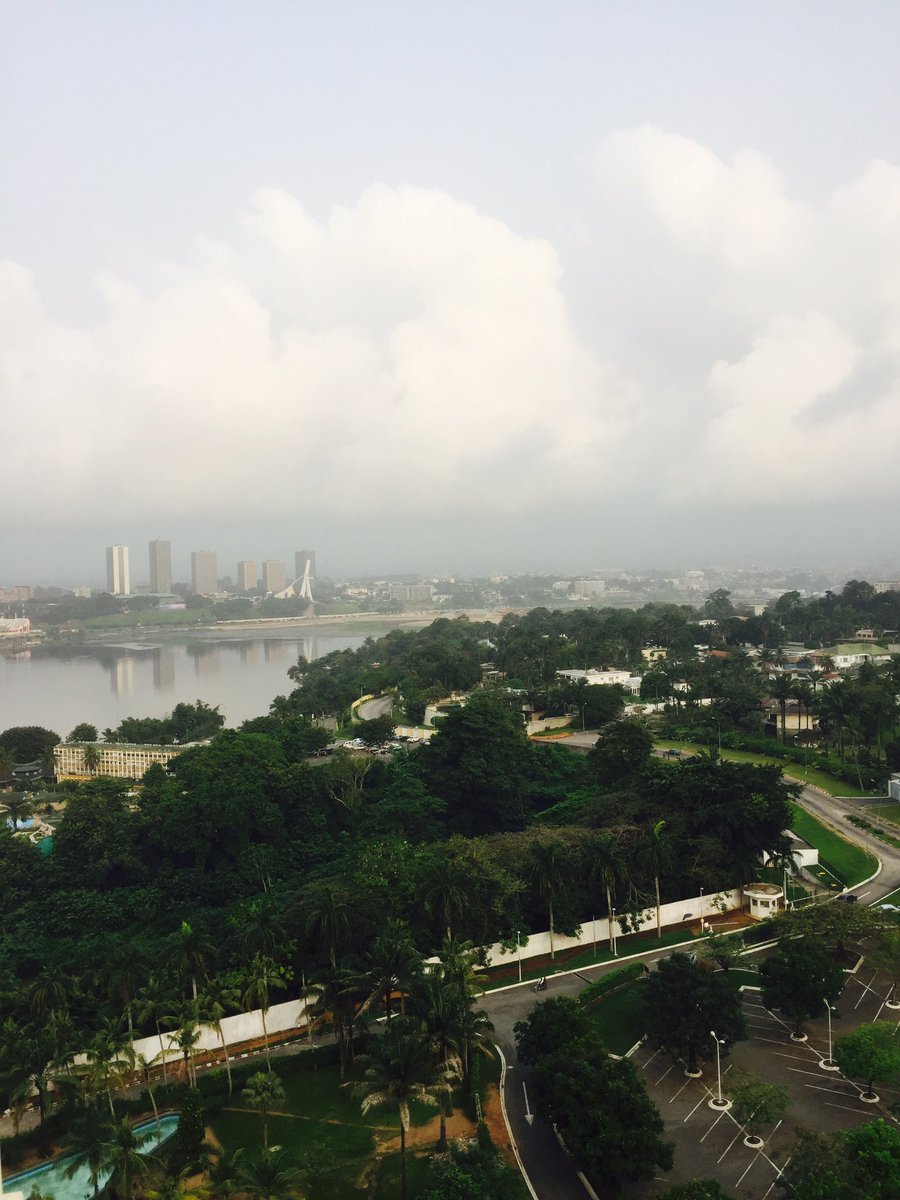 CarolineKende's tweet photo. A hot steamy morning in #Abidjan. Here with @jmkikwete to discuss #education financing with President Ouatarra &amp; @AfDB_Group https://t.co/CFzCCJotXA