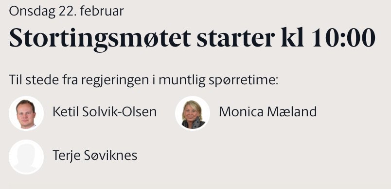 RogerSandum's tweet photo. @Stortinget presenterer Olje- og energiminister @tsoviknes med et forbryterbilde i dag. På grensen til uparlamentarisk bildebruk? https://t.co/TUF2JZ7sTu