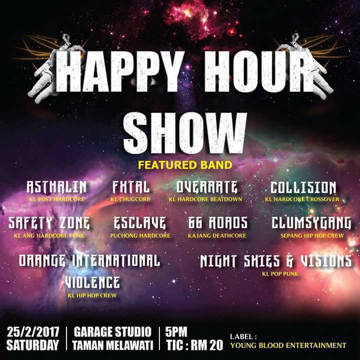 Korang ni jangan nak rempit sangat, jom merempit ke Garage Studio sabtu ni.