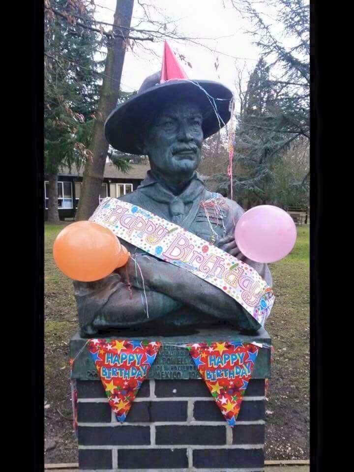 Happy birthday #BP #BadenPowell #FoundersDay