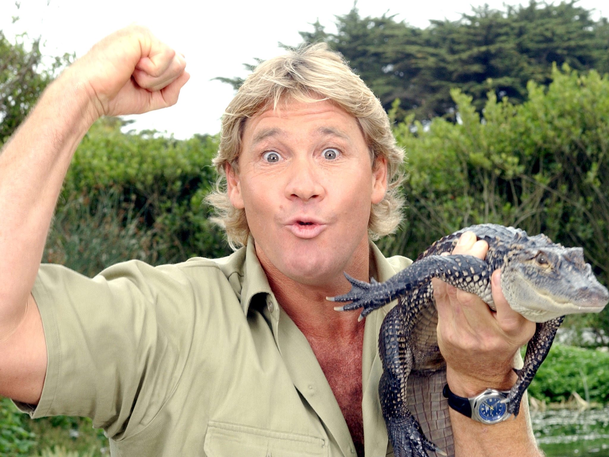 Happy birthday to my childhood hero, Steve Irwin. 
Rest in Peace, Crocodile Man Feb 22, 1962 - Sept 4, 2006 