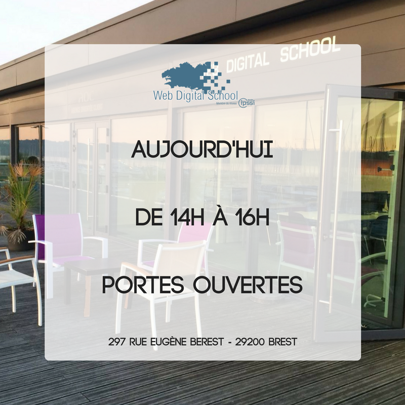 WebDigitalS's tweet image. #portesouvertes #brest #EcoleNumerique