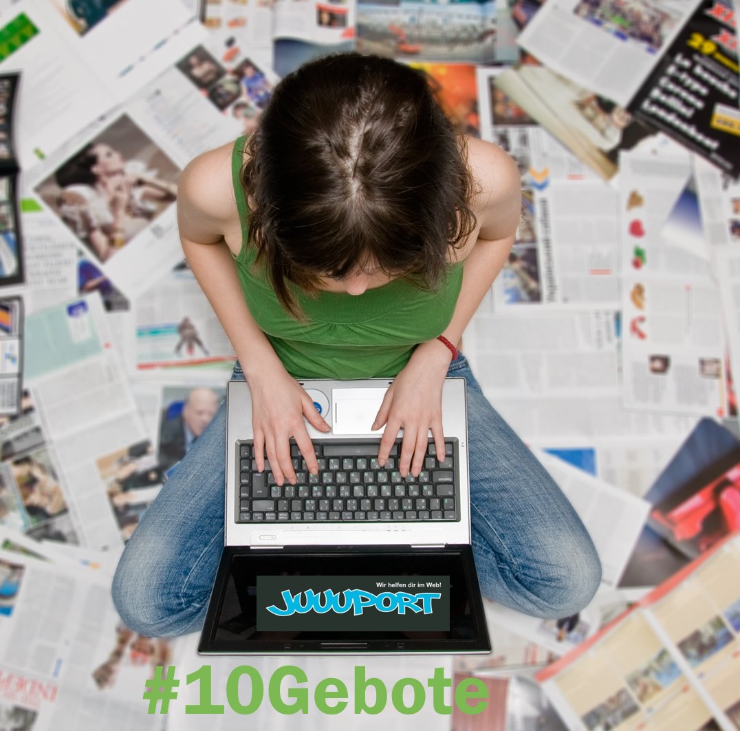 3. Gebot: Glaube nicht alles, was Du online siehst, und informiere Dich aus verschiedenen Quellen.
#10Gebote
juuuport.de/news/10Gebote