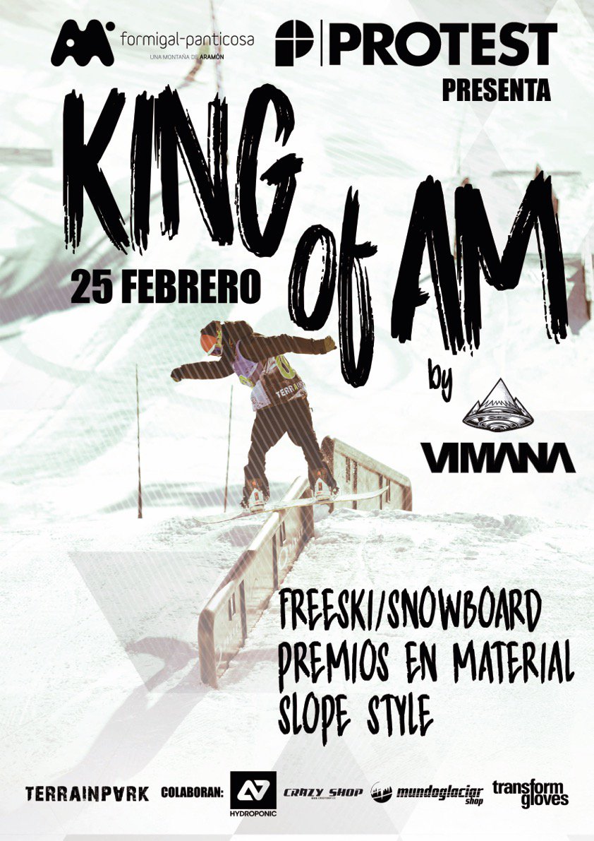 SBESMAG's tweet photo. Este sábado en el TerrainPark de @AramonFormigal se celebrará la sexta edición del King Of Am
+info-->>https://t.co/kZuhZkr1w9 https://t.co/qgPvyGya7z