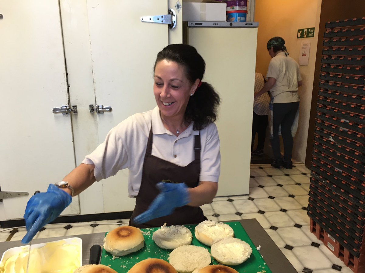 BradleysBakery's tweet photo. @TamesideHack @emmatameside busy again making sandwiches for today's #hack #TamesideHack17 https://t.co/LE4gzc5ada