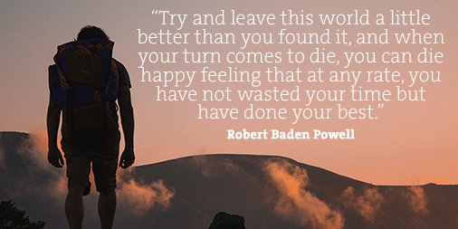 Happy founders day from the district team, and thank you to all of our volunteers that make the everyday adventure possible.