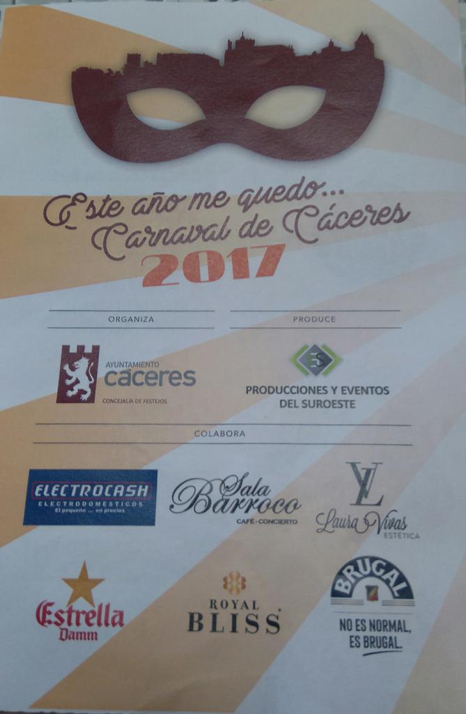 #esteañomequedo #caceresquierecarnaval #carpaplazamayor #desfilecarnaval #fiestainfantil #pregonjorgeluengo