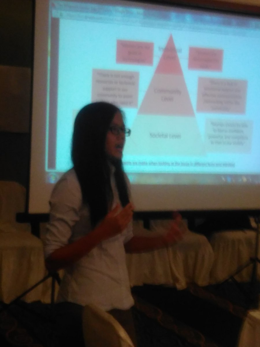 CISA2K's tweet photo. Ting-Yi, CIS-A2K researcher, on #WikiGenderGap at the individual level, community level and societal level #TTT17 #cis #cisa2k https://t.co/AUkGXmPg0p