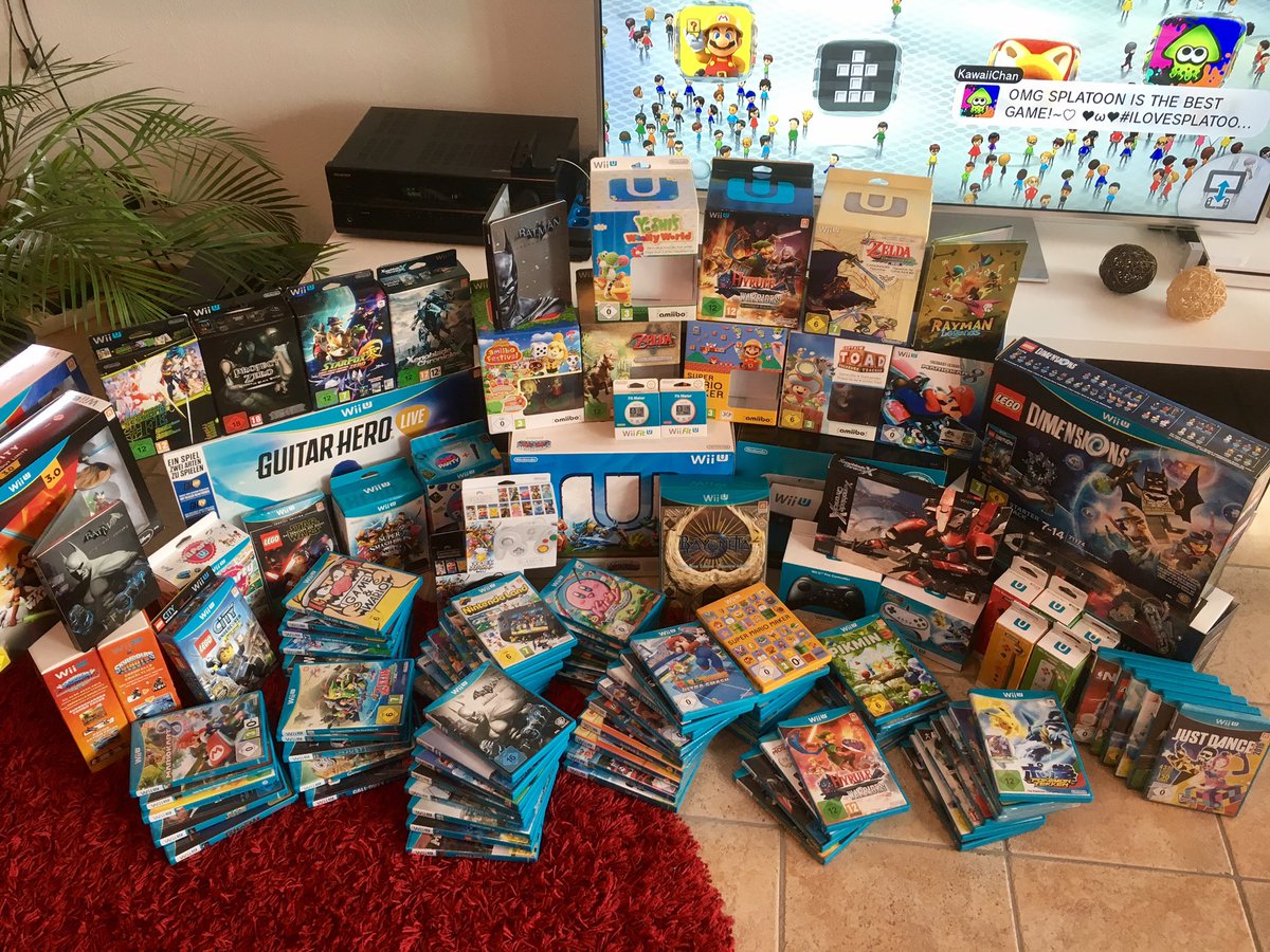 SaiBot444's tweet photo. Ein Foto zum Abschied. 🤗 #WiiU du warst richtig cool ! Danke für die unzähligen Stunden Spielspaß!#NintendoSammlung #NintendoCollection https://t.co/O9quZgg3oZ